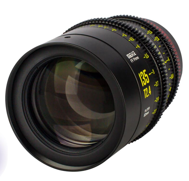 Meike 135mm T2.4 FF Prime Cine Lens PL/EF/RF/L/E Mount - 7