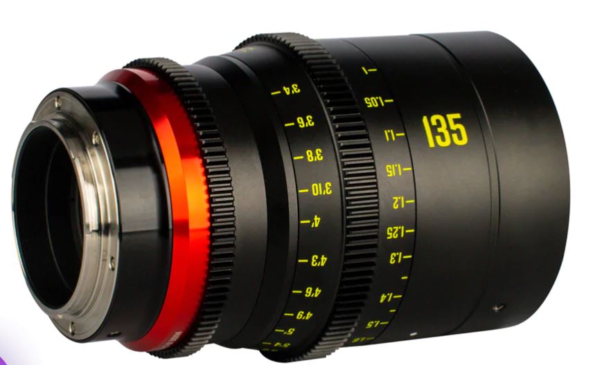Meike 135mm T2.4 FF Prime Cine Lens PL/EF/RF/L/E Mount - 2
