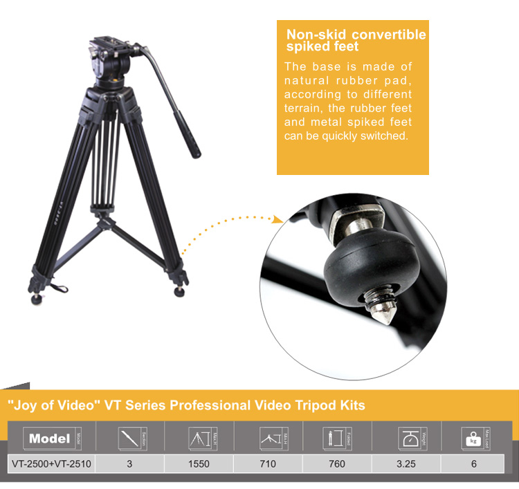 Tripod Vt-2500 Kingjoy - 4