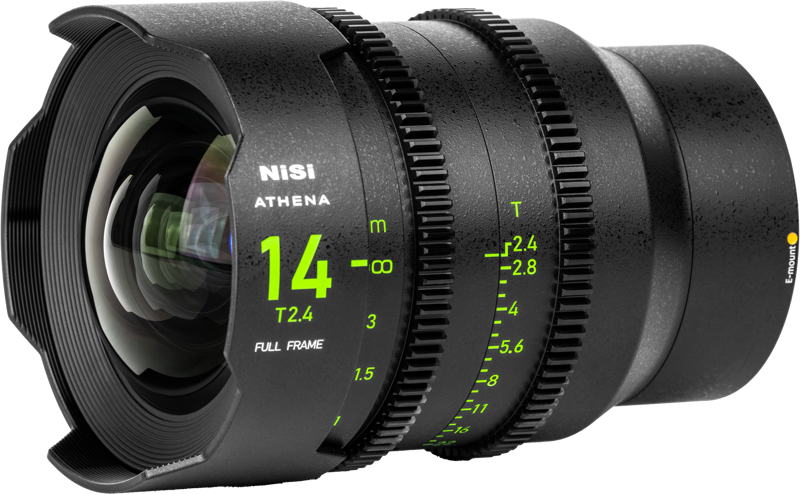 NiSi Cine Lens Athena Prime 14mm T2.4 E-Mount (Without Drop-in Filter) - 2