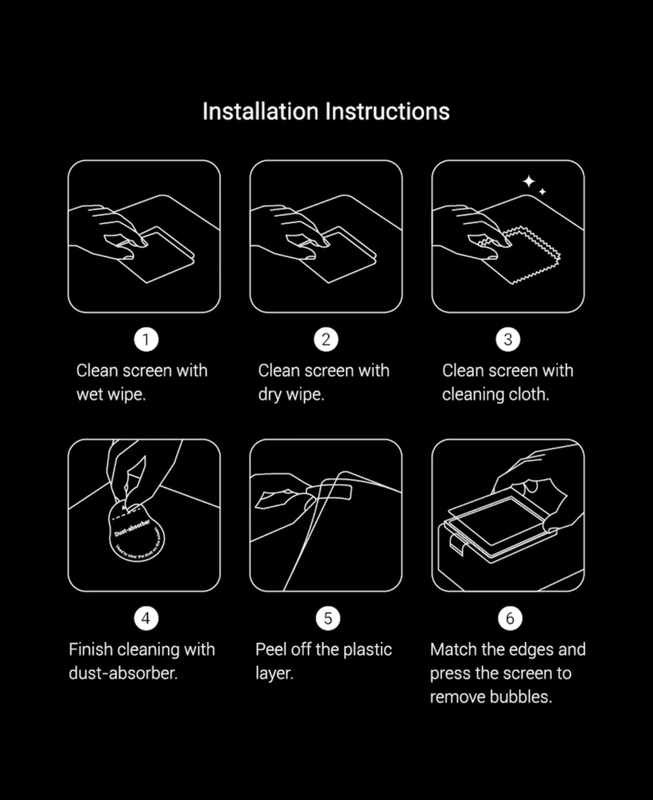 SmallRig Screen Protector for Blackmagic Design Pocket Cinema Camera 6K PRO (2 pcs) 3274 - 4