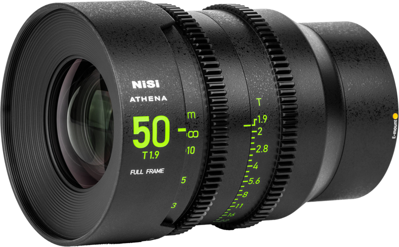 NiSi Cine Lens Athena Prime 50mm T1.9 E-Mount (Without Drop-in Filter) - 2