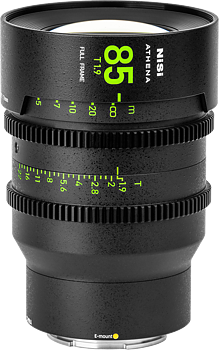NiSi Cine Lens Athena Prime 85mm T1.9 E-Mount (Without Drop-in Filter)
