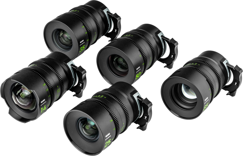 NiSi Cine Lens Set Athena Prime L-Mount - 5