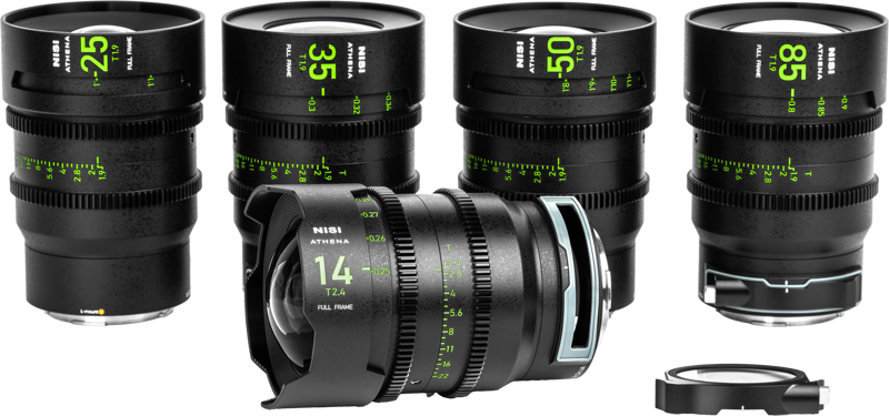 NiSi Cine Lens Set Athena Prime L-Mount - 2