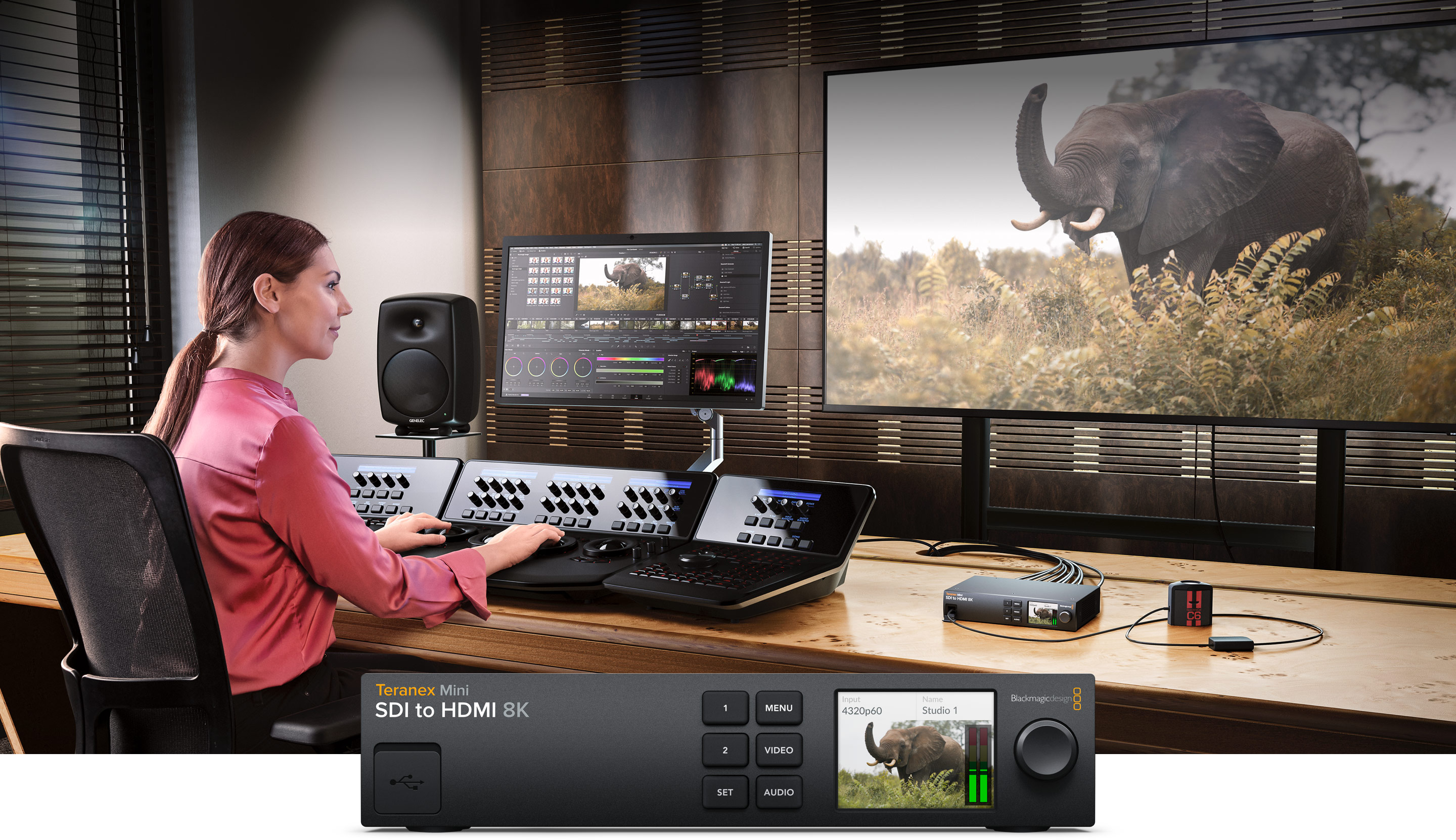 Black Magic Teranex Mini SDI to HDMI 8K HDR