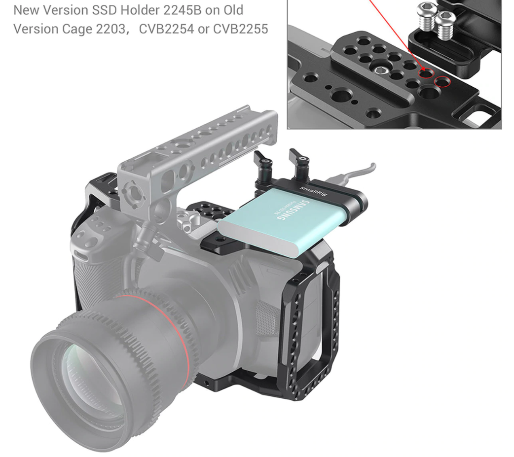SmallRig Mount for Samsung T5 SSD 2245B - 4