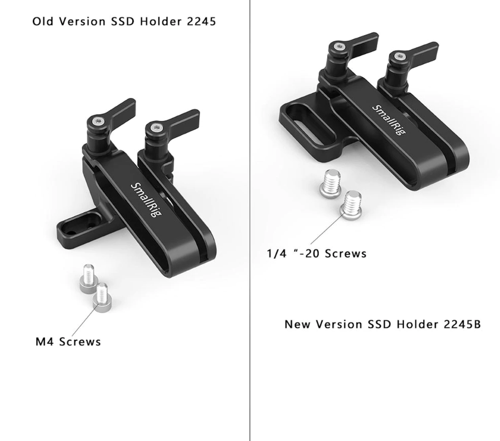 SmallRig Mount for Samsung T5 SSD 2245B - 3