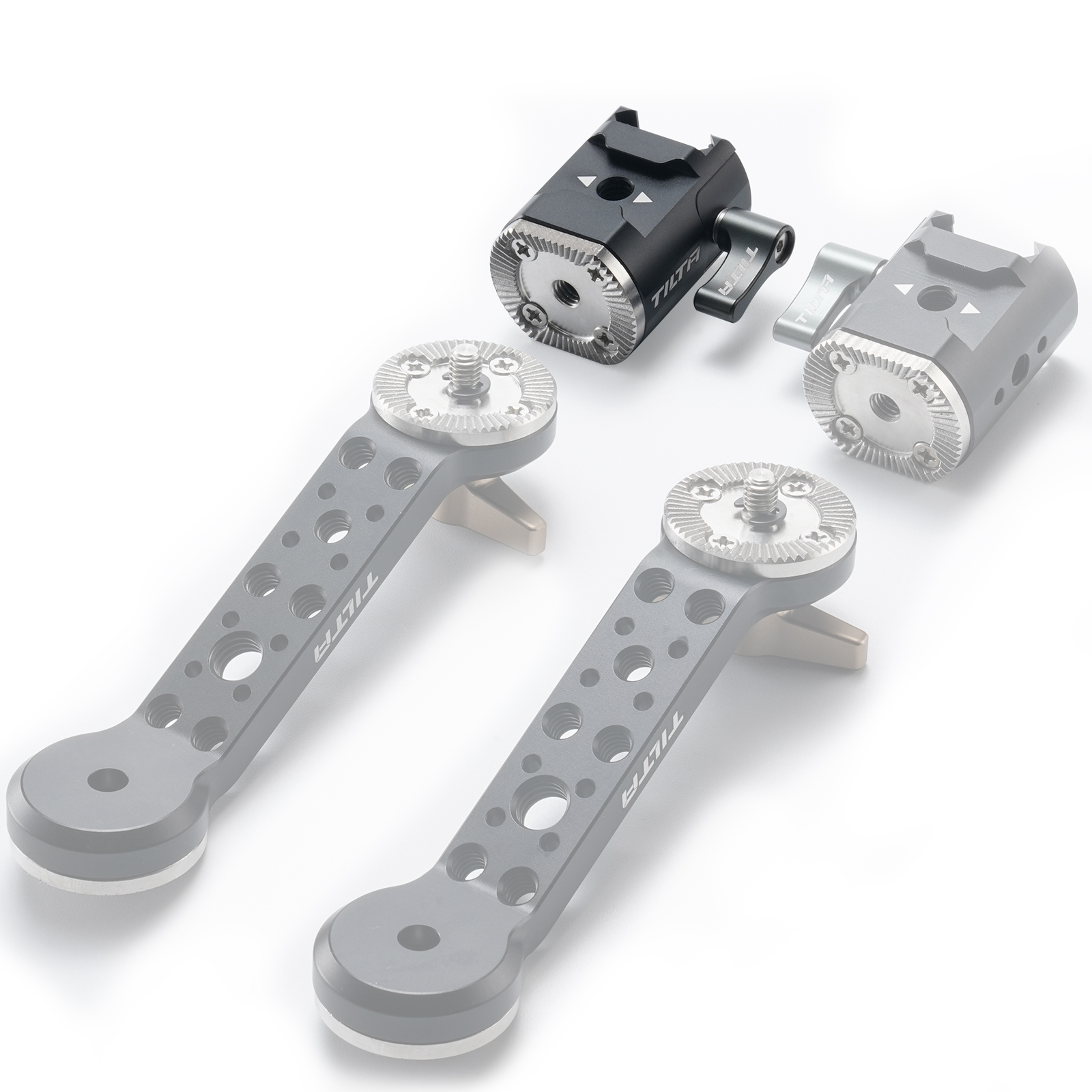 Tilta Left Side NATO Rail to Rosette Adapter - 3