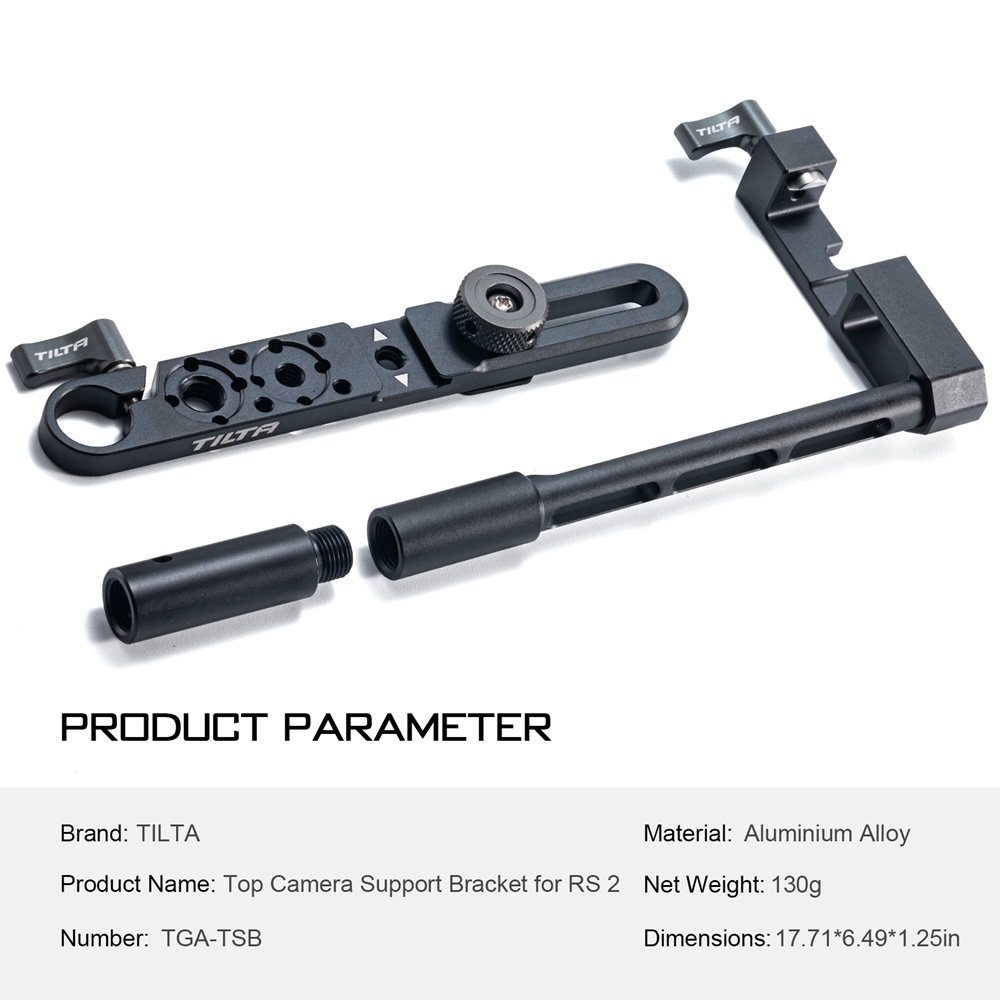 Tilta Top Camera Support Bracket for RS 2 - 5