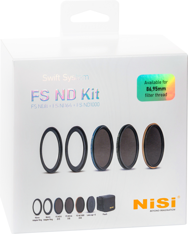 NiSi Filter Swift System FS ND Kit (8+64+1000) 86 / 95mm - 9