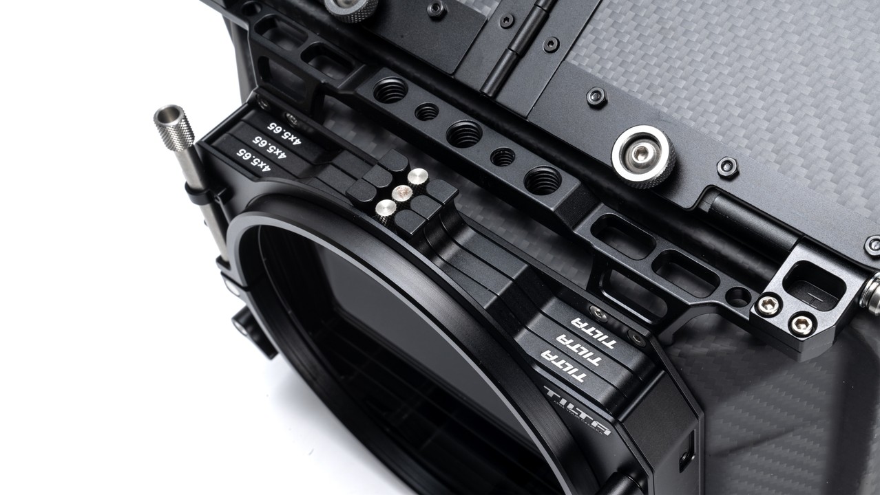 Tilta 4x5.65 Carbon Fiber Matte Box (Clamp-on) with 114mm Back - 2