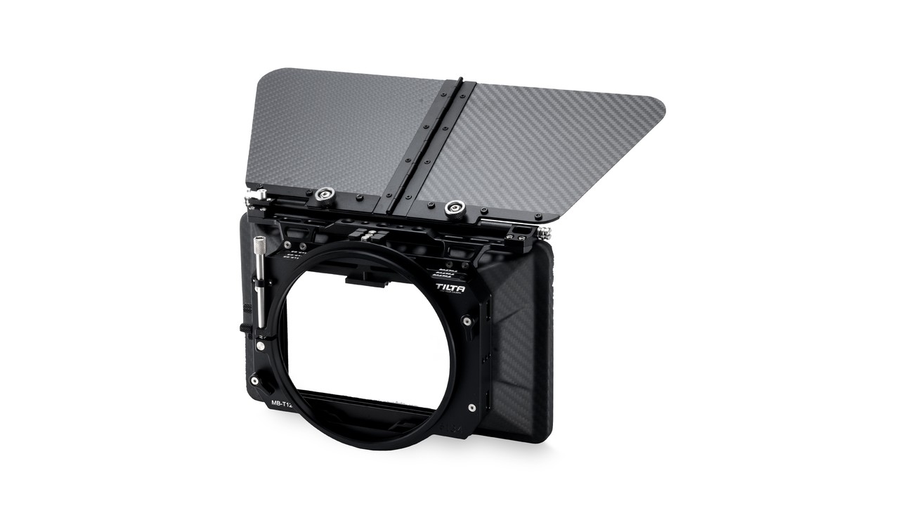 Tilta 4x5.65 Carbon Fiber Matte Box (Clamp-on) with 134mm Back - 3