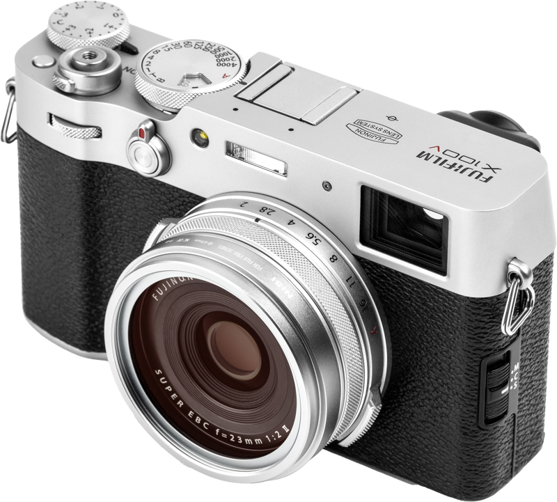 NiSi Lens Hood, UV-Filter & Cap for Fujifilm X100 series Silver - 6