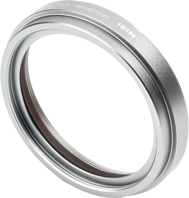 NiSi Lens Hood, UV-Filter & Cap for Fujifilm X100 series Silver - 2