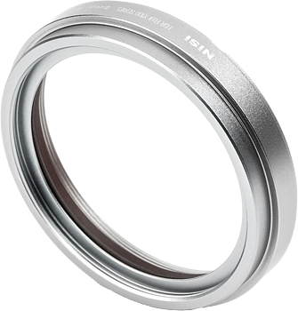 NiSi Lens Hood, UV-Filter & Cap for Fujifilm X100 series Silver