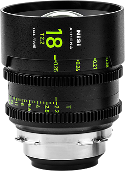 NiSi Cine Lens Athena Prime 18mm T2.2 L-Mount