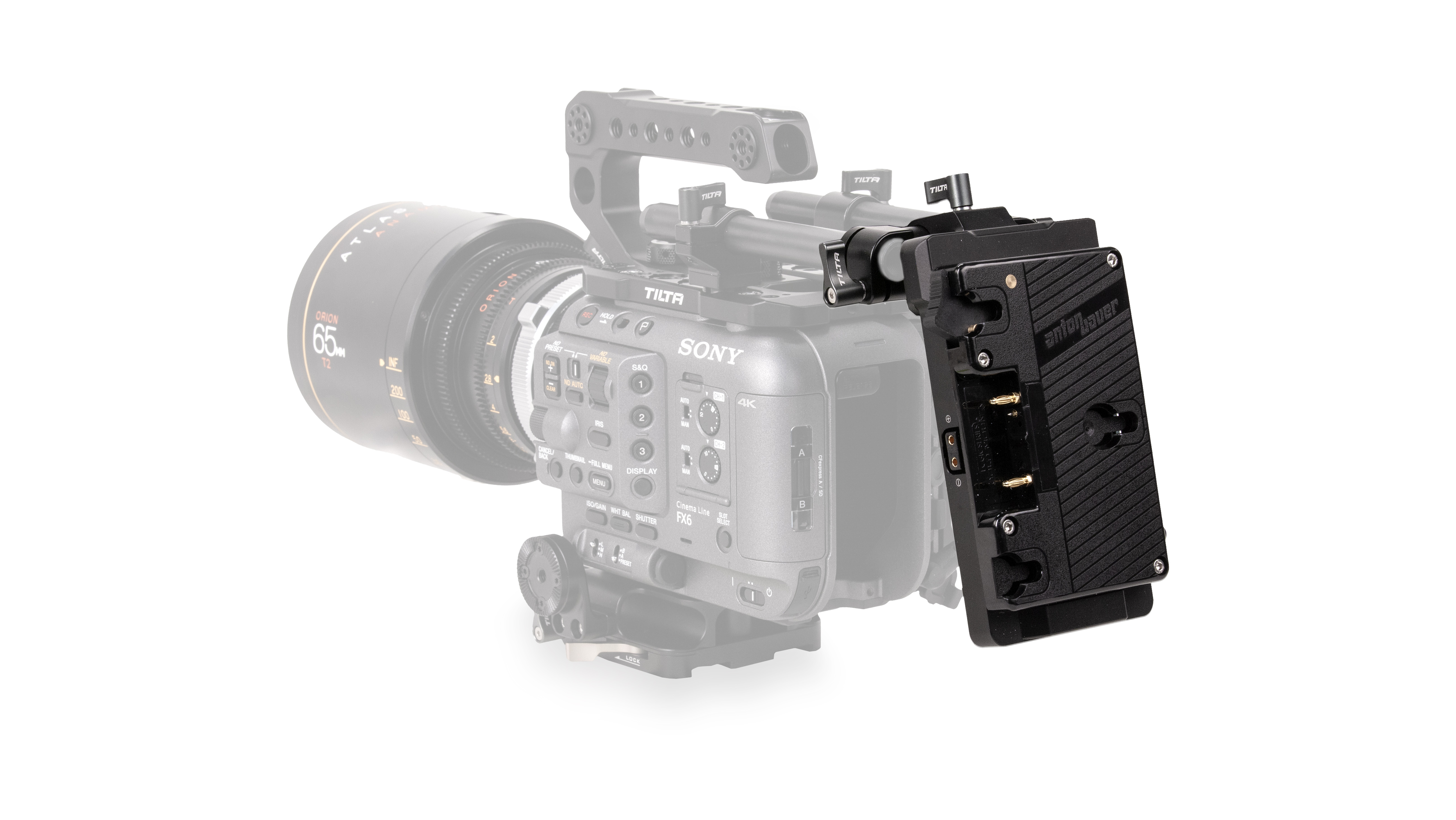Tilta Battery Plate for Sony FX6 Type II - Gold Mount - 6