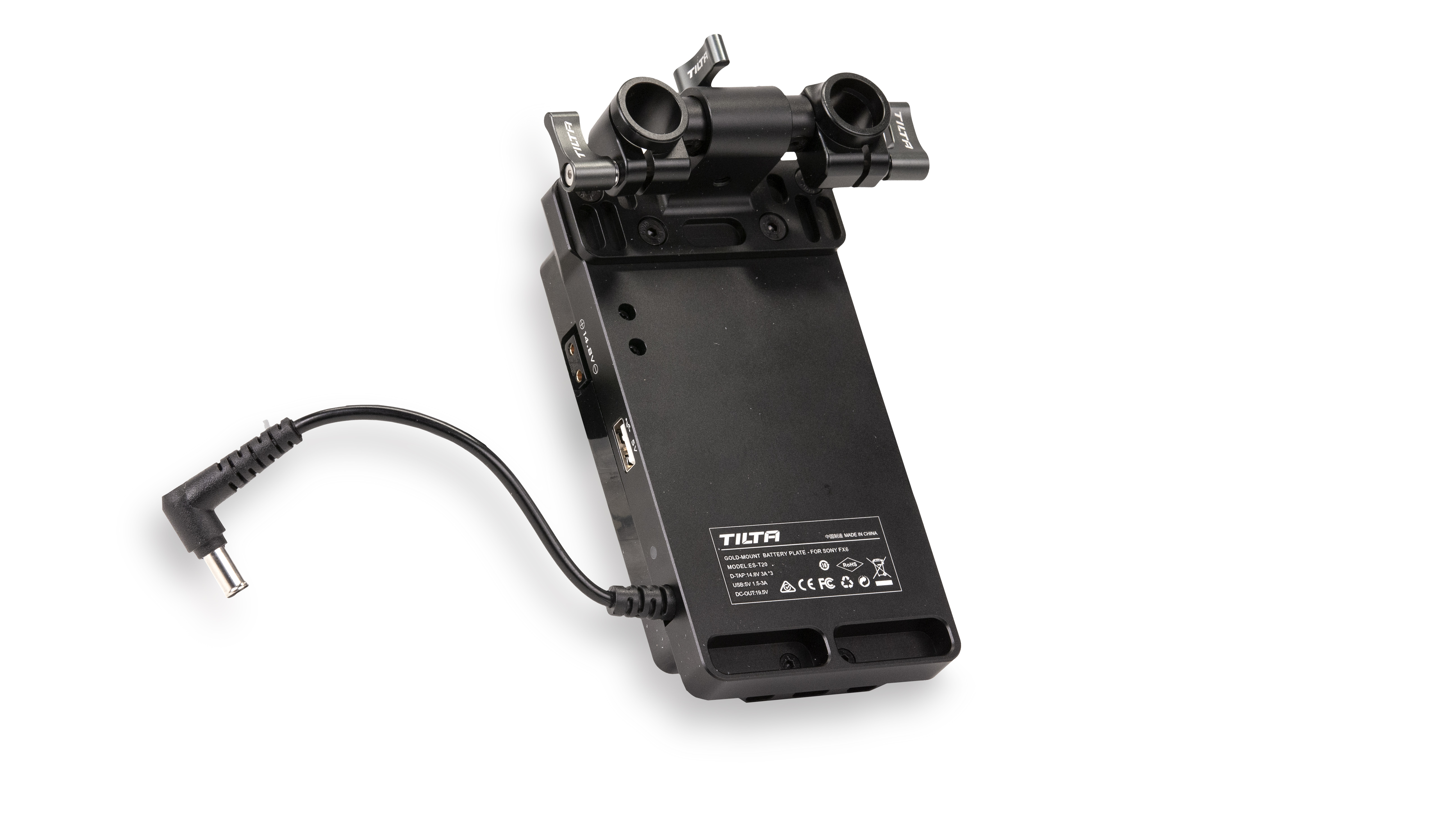 Tilta Battery Plate for Sony FX6 Type II - Gold Mount - 9