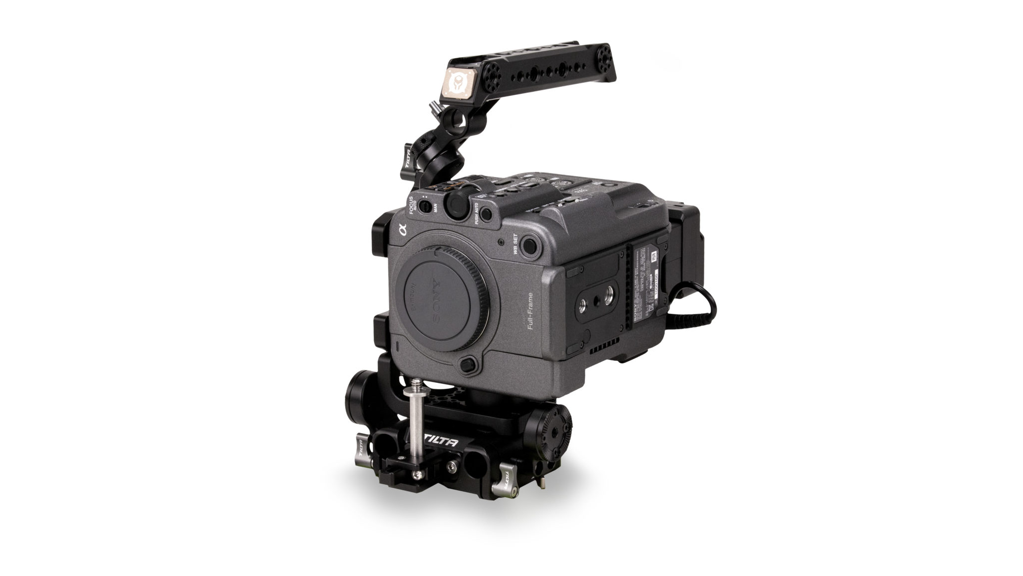 Tilta Camera Cage for Sony FX6 Vertical Mounting Kit - Gold Mount