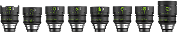 NiSi Cine Lens Set Athena Prime Master (8 Lenses) E-Mount (Without Drop-In Filter)