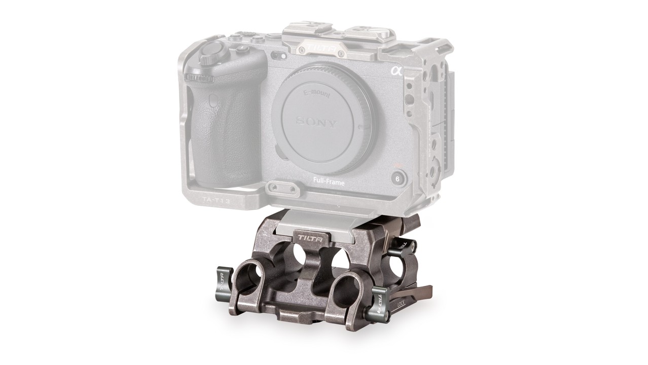 Tilta Tiltaing 15mm LWS Baseplate Type IV - Tactical Gray - 3