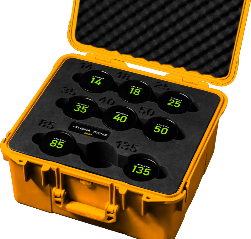 NiSi Cine Hard Shell Case For 9pcs Athena Lenses - 2