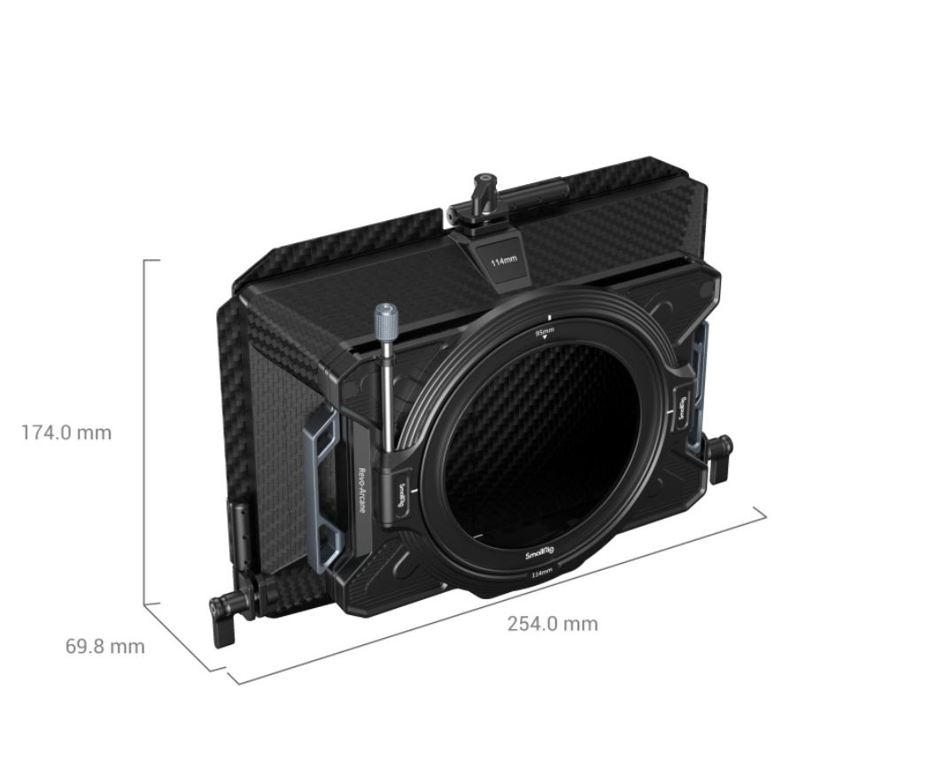 SmallRig Multifunctional Modular Matte Box (Φ114mm) Basic Kit 3641 - 5