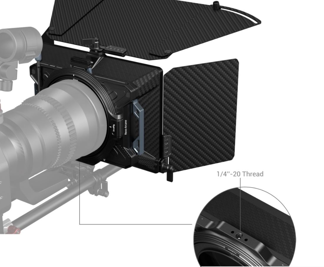 SmallRig Multifunctional Modular Matte Box (Φ114mm) Basic Kit 3641 - 2