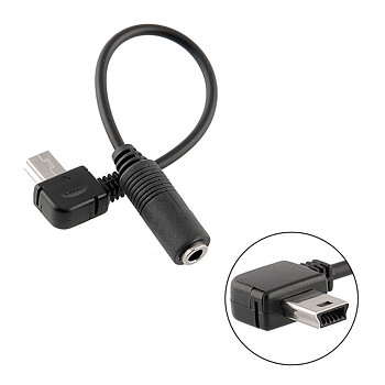 Mini USB 3.5mm Mic Adapter Kabel Gopro 