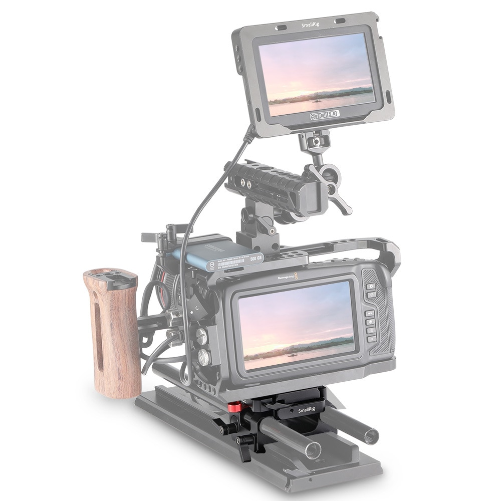 SmallRig Baseplate for BMPCC 4K (Manfrotto 501PL Compatible) 2266 - 8