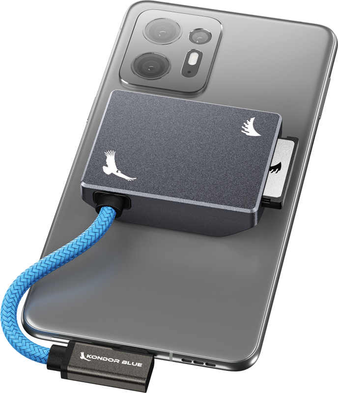 Angelbird Kondor Blue CFexpress B Recording Module (MagSafe Compatible External) Space Gray - 2