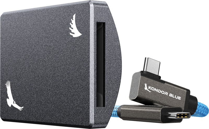 Angelbird Kondor Blue CFexpress B Recording Module (MagSafe Compatible External) Space Gray - 3