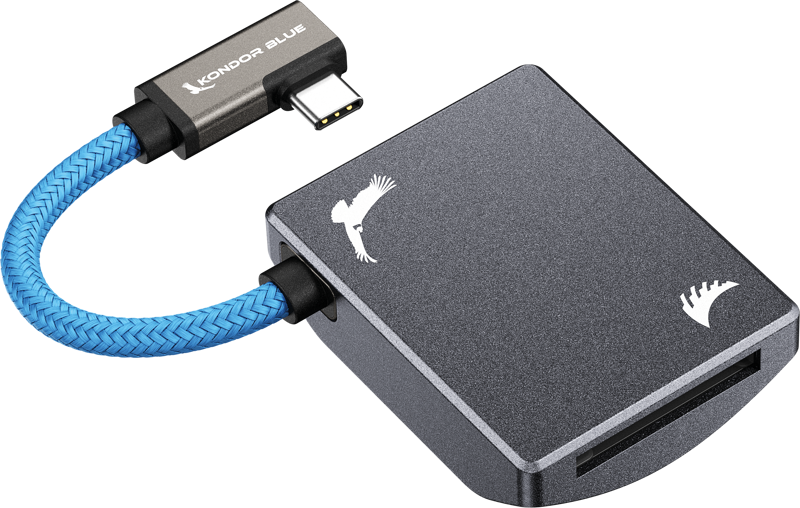 Angelbird Kondor Blue CFexpress B Recording Module (MagSafe Compatible External) Space Gray - 4