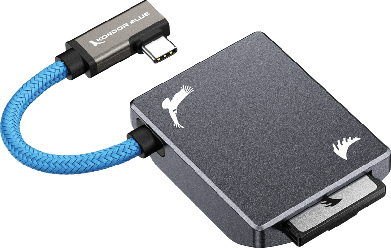 Angelbird Kondor Blue CFexpress B Recording Module (MagSafe Compatible External) Space Gray - 5