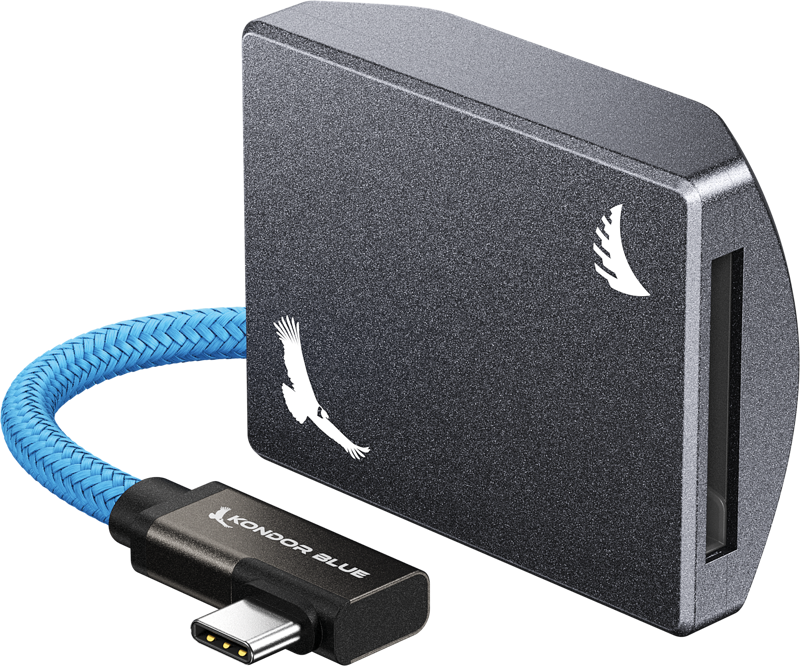 Angelbird Kondor Blue CFexpress B Recording Module (MagSafe Compatible External) Space Gray