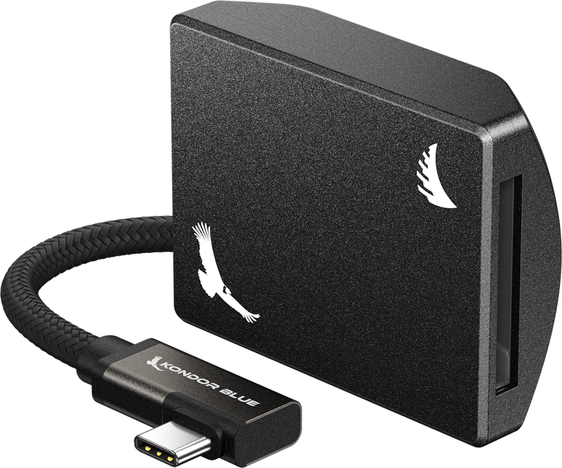 Angelbird Kondor Blue CFexpress B Recording Module (MagSafe Compatible External) Raven Black