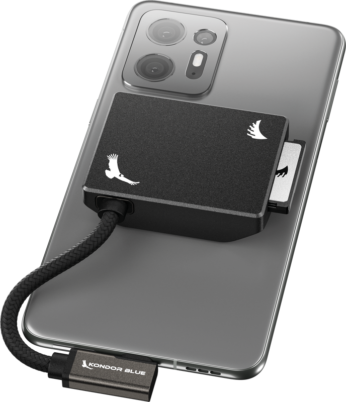 Angelbird Kondor Blue CFexpress B Recording Module (MagSafe Compatible External) Raven Black - 2