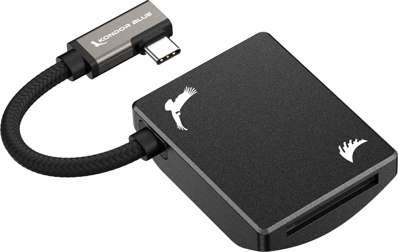 Angelbird Kondor Blue CFexpress B Recording Module (MagSafe Compatible External) Raven Black - 4