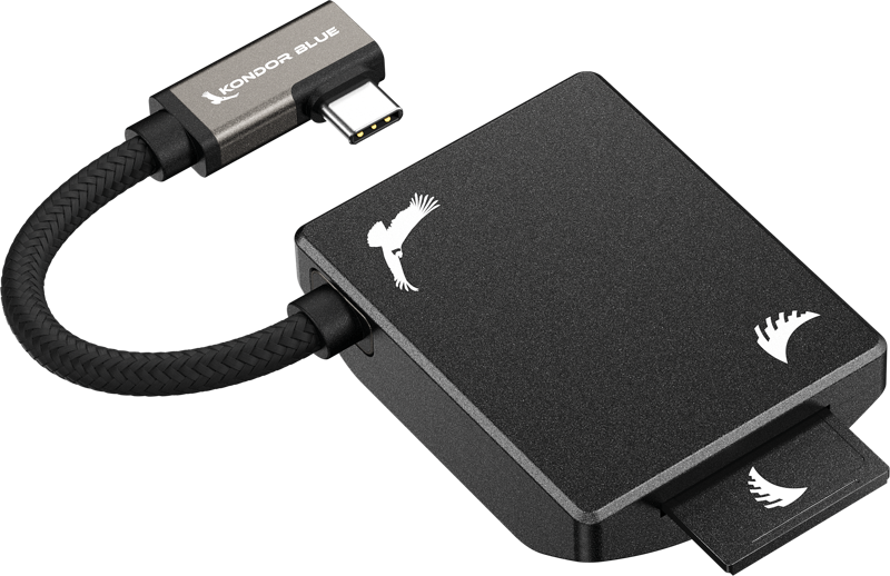 Angelbird Kondor Blue SD Recording Module (MagSafe Compatible External) Raven Black - 5