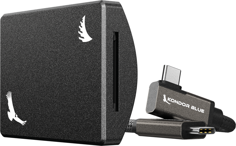 Angelbird Kondor Blue SD Recording Module (MagSafe Compatible External) Raven Black - 3