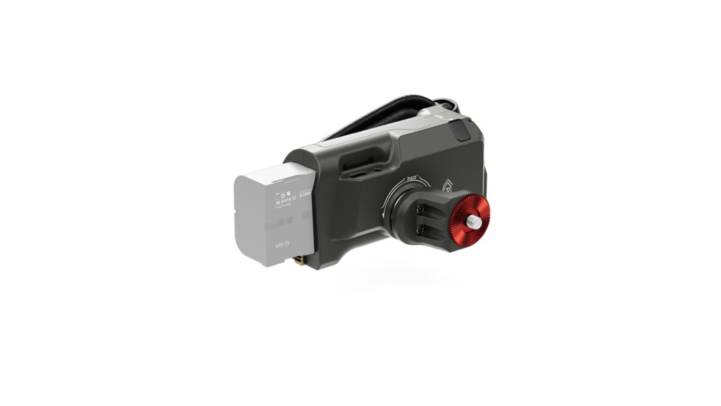 Tilta Tiltaing Left Side Advanced Power Handle with Run/Stop Type III (F570 Battery) - Tilta Grey