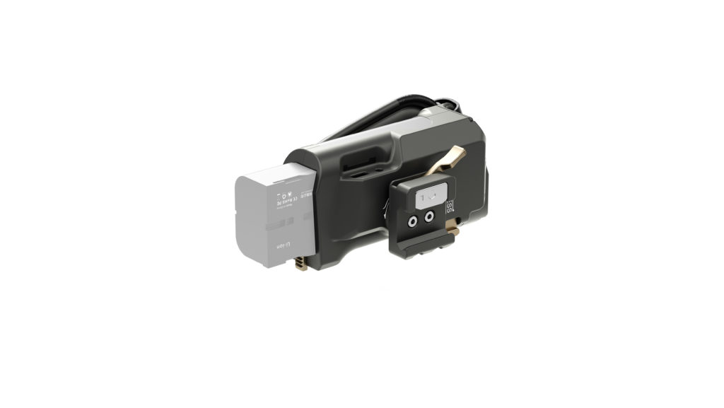 Tilta Tiltaing Left Side Advanced Power Handle with Run/Stop Type IV (F570 Battery) - Tilta Grey