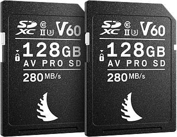 Angelbird SD Match Pack for Fujifilm AV PRO V60 MK2 128GB | 2 PACK