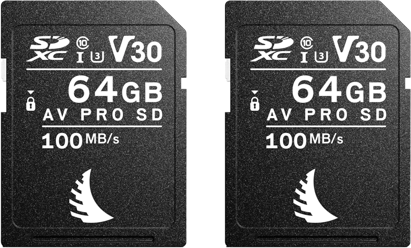 Angelbird SD Match Pack for Fujifilm AV PRO V30 64 GB | 2 PACK - 2