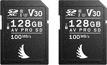 Angelbird SD Match Pack for Nikon AV PRO V30 128 GB | 2 PACK