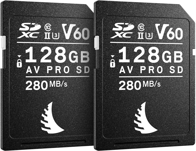 Angelbird SD Match Pack for Nikon AV PRO V60 MK2 128GB | 2 PACK