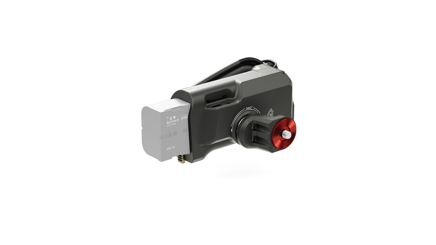 Tilta Tiltaing Left Side Advanced Focus Handle (F570 Battery) Type III - Tilta Grey - 2