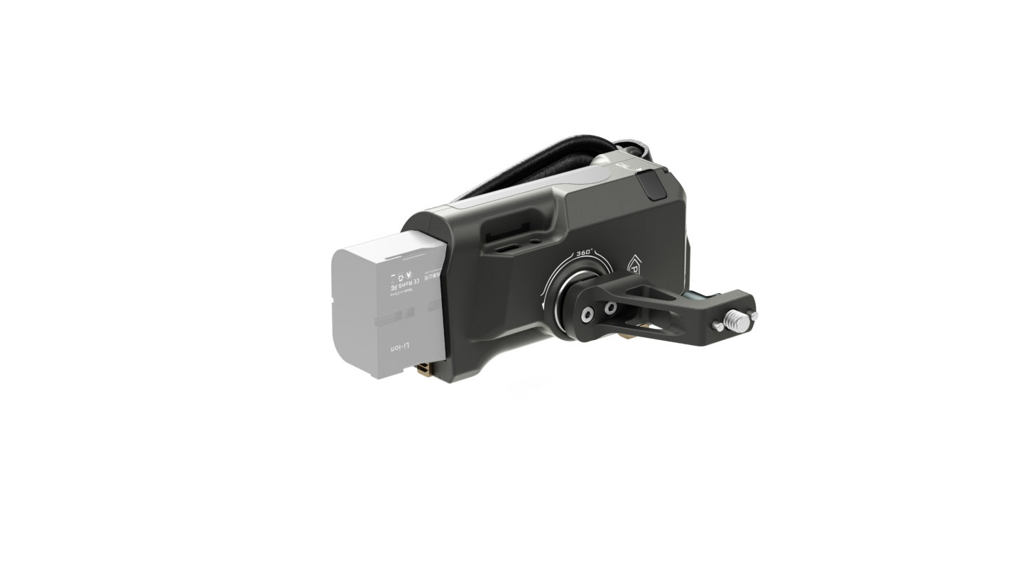 Tilta Tiltaing Left Side Advanced Focus Handle (F570 Battery) Type VII - Tilta Gray