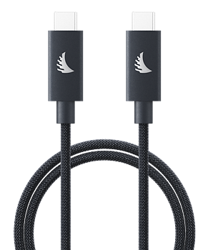 Angelbird Cable I USB-C 4.0 I Solid Flex Cable I Blue Gray I 1 m